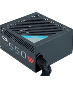 AZZA PSAZ-550W 550W, PC power supply (black, 2x PCIe)