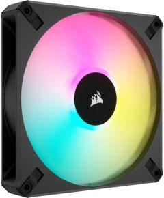 Corsair iCUE AF140 RGB ELITE 140 mm PWM, case fan (black, 2-pack, incl. controller)