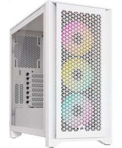 Corsair 4000D RGB AIRFLOW True white, tower case (white, tempered glass)