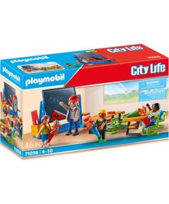 PLAYMOBIL 71036 City Life First Day of School Construction Toy