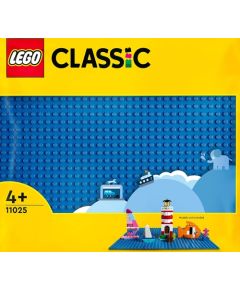 LEGO 11025 Classic Blue Building Plate, construction toy (square base plate with 32x32 studs as a basis for LEGO sets, construction toys for children)