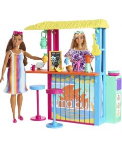 Mattel Barbie Loves Beach Hut Playset - GYG23