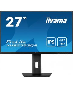 iiyama ProLite XUB2793QS-B1 - 27 - LED - QHD, AMD Free-Sync, IPS, black