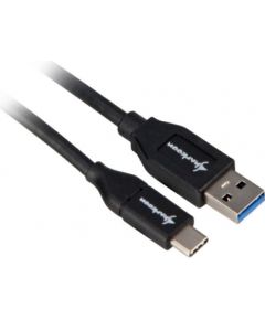 Sharkoon USB 3.1 Cable A-C - black - 0.5m