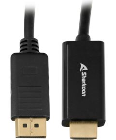 Sharkoon Displayport 1.2 to HDMI 4K Black 2m ACTIVE 4Kx2K 60hz cable adapter