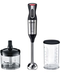 Bosch ErgoMixx Style Set MS6CM6120, Hand Blender (silver / black, incl. Crusher)