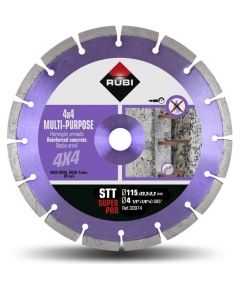 Dimanta griešanas disks Rubi STT SUPER PRO; 115 mm