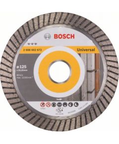 Dimanta griešanas disks Bosch BEST FOR UNIVERSAL TURBO; 125 mm