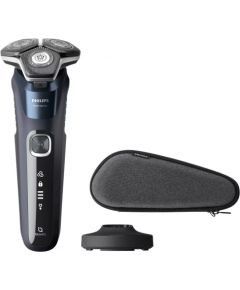 PHILIPS S5885/35 Shaver Series 5000 Wet & Dry skuveklis (lādējams), zils