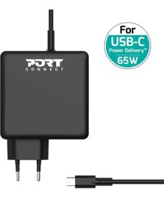 Port Designs 900097B-EU mobile device charger Black