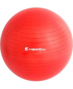 Vingrošanas bumba + sūknis inSPORTline Top Ball 55 cm - Red