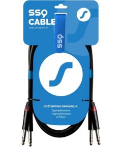 SSQ JSJS5 SS-1459 Cable 2x Jack Stereo - 2x Jack Stereo 5 m Black