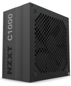 NZXT C1000 80+ Gold 1000W, PC power supply (black, 6x PCIe, cable management, 1000 watts)
