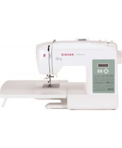 Singer Sewing Machine 6199 Brilliance Number of stitches 100, Number of buttonholes 6, White