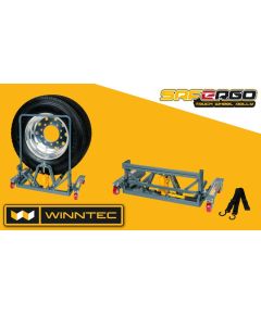 Riteņu rati Wheel dolly SAFERGO, Winnitec