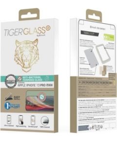 Apple iPhone 13 Pro Max Tiger 3D Screen Glass By Muvit Black