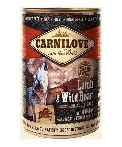 Carnilove Lamb & Wild Boar for Adult Dogs - 400g