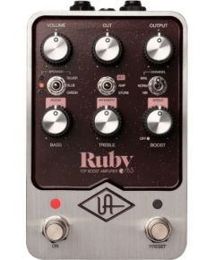 Universal Audio UAFX Ruby '63 Top Boost Amplifier - guitar effect