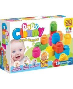 Clementoni Clemmy Baby Art.14706  bērnu klucīši 12 gab, 6 mēneši +