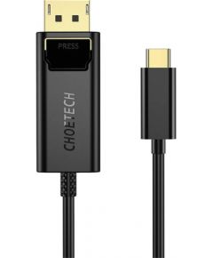 Choetech XCP-1801BK USB-C to Display Port cable, unidirectional, 4K, 1.8m (black)