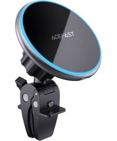 Acefast D3 Magnetic air vent electric car holder silver