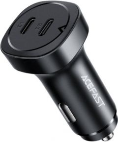 Car Charger Acefast B2, 72W, 2x USB-C (black)