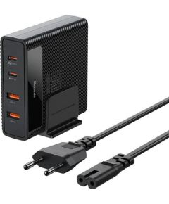 GaN 100W charging station Mcdodo CH-1802, 2x USB-C, 2x USB-A (black)