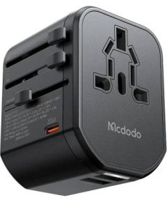 Universal wall charger Mcdodo EU/US/AU/UK CP-3471, PD 20W (black)