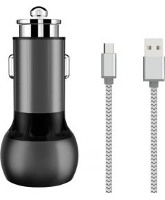 LDNIO C503Q 2USB Car charger +  MicroUSB Cable