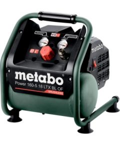 Akumulatora gaisa kompresors Metabo 160-5 18 LTX BL OF; 18 V (bez akumulatora un lādētāja)
