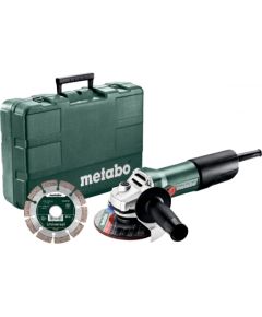 Leņķa slīpmašīna Metabo W 850-125 SET