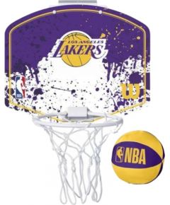 Basketball board Mini Wilson NBA Team Los Angeles Lakers Mini Hoop WTBA1302LAL (One size)