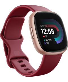 Fitbit Versa 4, beet juice/copper rose