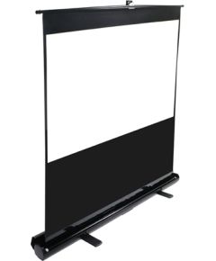 Elite Screens F84NWH ezCinema Portable Screen 84'' 16:9 / Diagonal 213.4cm, W 185.9cm x H 104.6cm / Black case / MaxWhite material / Gain 1.1 / 160° viewing angle / Telescoping support mechanism / Floor support feet / Built-in carrying handle Elite Screen