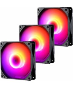 Dzesētājs Phanteks M25 D-RGB Black 3pack