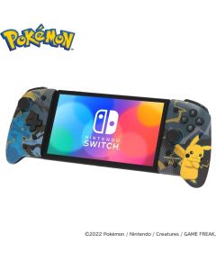 HORI Split Pad Pro (Pikachu & Lucario), Gamepad (blue-grey/yellow)