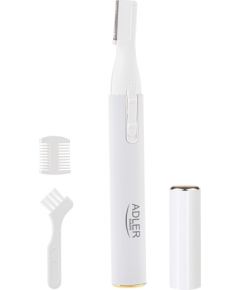 Adler Eyebrow Trimmer AD 2934w Pearl White, Cordless