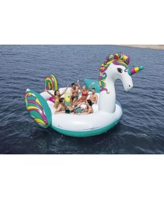 Bestway Giant Unicorn Island peldēšanas plosts, 590 x 404 cm