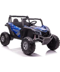 Bērnu divvietīgais apvidus automobilis "Buggy UTV-MX MP4", lakots zils