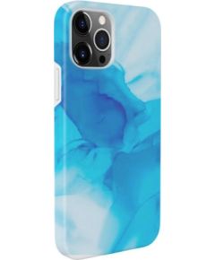 Evelatus  
       Apple  
       iPhone 12 Pro Max Premium Silicone case Customized Print 
     Blue