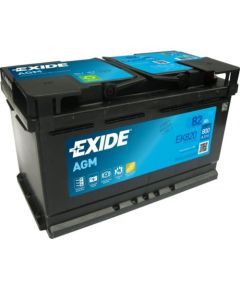 Exide AGM EK820 12V 82Ah 800A 315x175x190 EK820