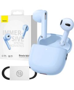 Earphones TWS Baseus Bowie WX5 (blue)