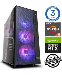 INTOP Ryzen 5 5600X 32GB 480SSD M.2 NVME RTX4060Ti 8GB no-OS