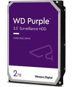 Dysk twardy HDD WD Purple 2TB 3,5" SATA WD23PURZ