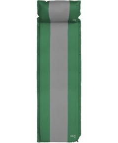 Pašpiepūšamais paklājiņš ar spilvenu NC4349 DARK GREEN SELF-INFLATING MAT NILS CAMP