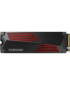 SSD|SAMSUNG|990 PRO with Heatsink|2TB|M.2|PCIE|NVMe|MLC|Write speed 6900 MBytes/sec|Read speed 7450 MBytes/sec|2.3mm|TBW 1200 TB|MTBF 1500000 hours|MZ-V9P2T0GW