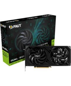 Graphics Card|PALIT|NVIDIA GeForce RTX 4060 Ti|8 GB|GDDR6|128 bit|PCIE 4.0 16x|GPU 2310 MHz|Dual Slot Fansink|1xHDMI|3xDisplayPort|NE6406T019P1-1060D