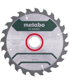 Griešanas disks kokam Metabo PRECISION CUT WOOD - CLASSIC; 190x30 mm; Z24; 15°