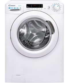 Candy Washing Machine with Dryer CSWS 4852DWE/1-S Energy efficiency class C, Front loading, Washing capacity 8 kg, 1400 RPM, Depth 53 cm, Width 60 cm, Display, LCD, Drying system, Drying capacity 5 kg, Steam function, NFC, White, Free standing