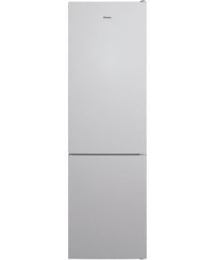 Candy Refrigerator 	CCE3T620ES Energy efficiency class E, Free standing, Combi, Height 200 cm, No Frost system, Fridge net capacity 258 L, Freezer net capacity 119 L, Display, 38 dB, Silver